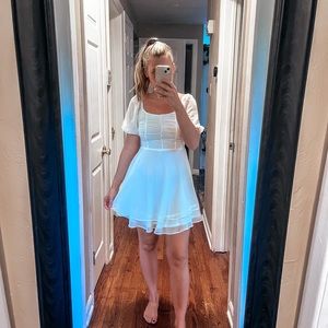 White dress